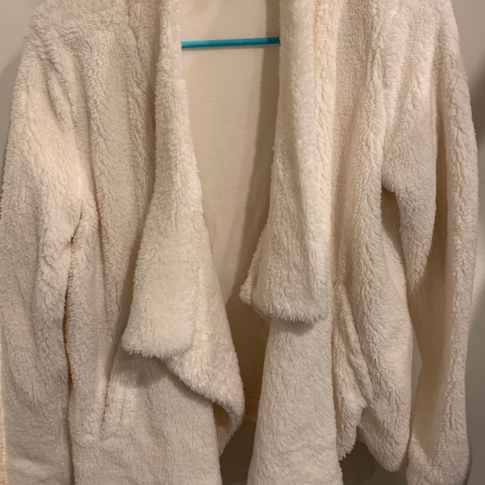 Juicy Couture Super Soft Teddy overcoat w/pockets
